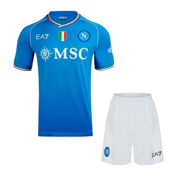 Camiseta Napoli 1ª Niño 2023/24 Azul